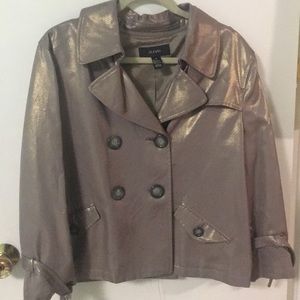Women's Alfani metallic iridescent blazer